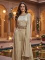 Ivory Pearl Indo-Western Outfit